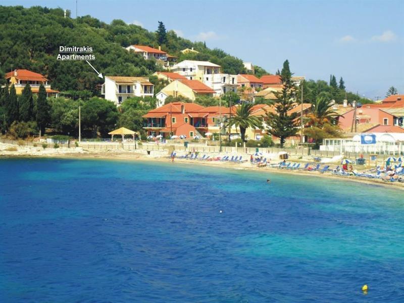 Dimitrios Apartments Kassiopi Exterior foto